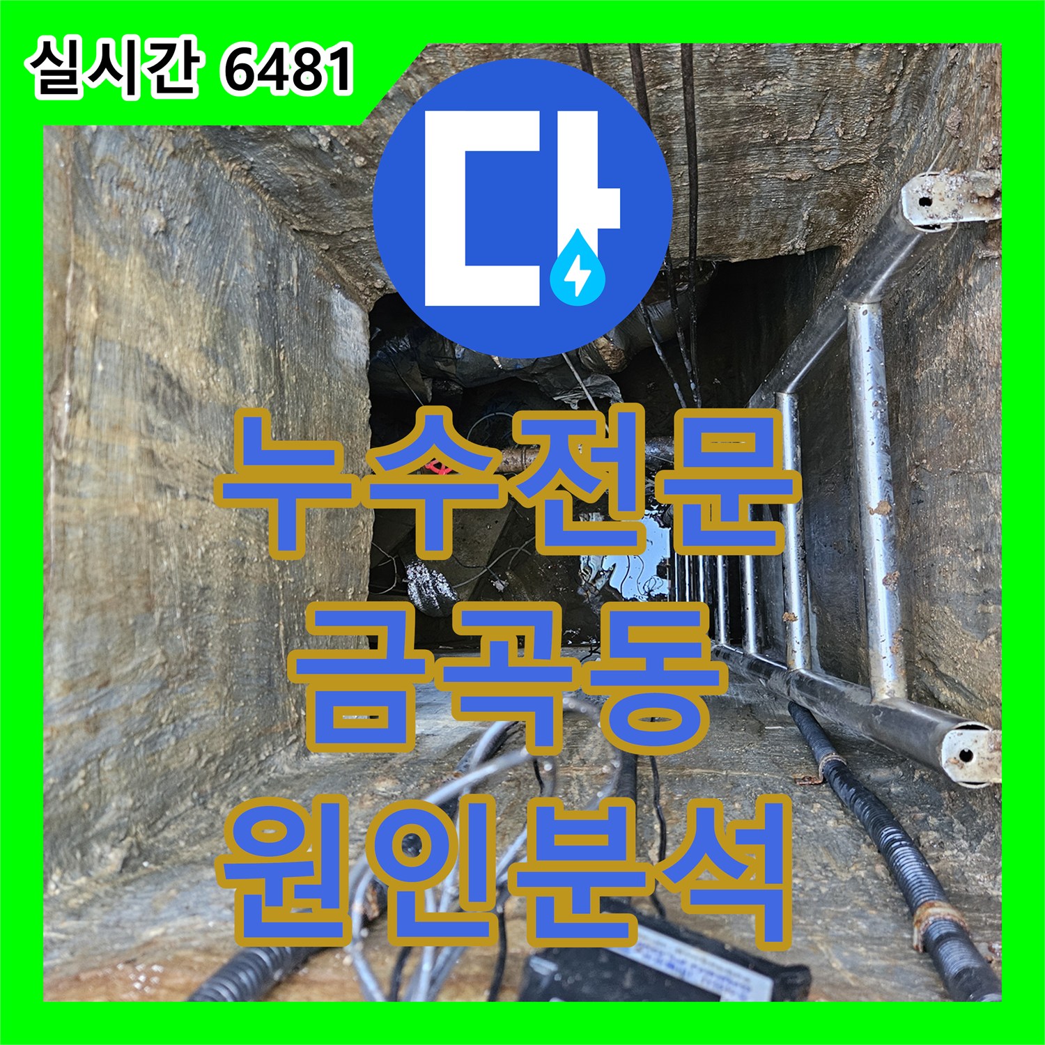 누수전문 - 싱크대 하부 누수, 꼼꼼한 점검으로 원인 분석 - 금곡동