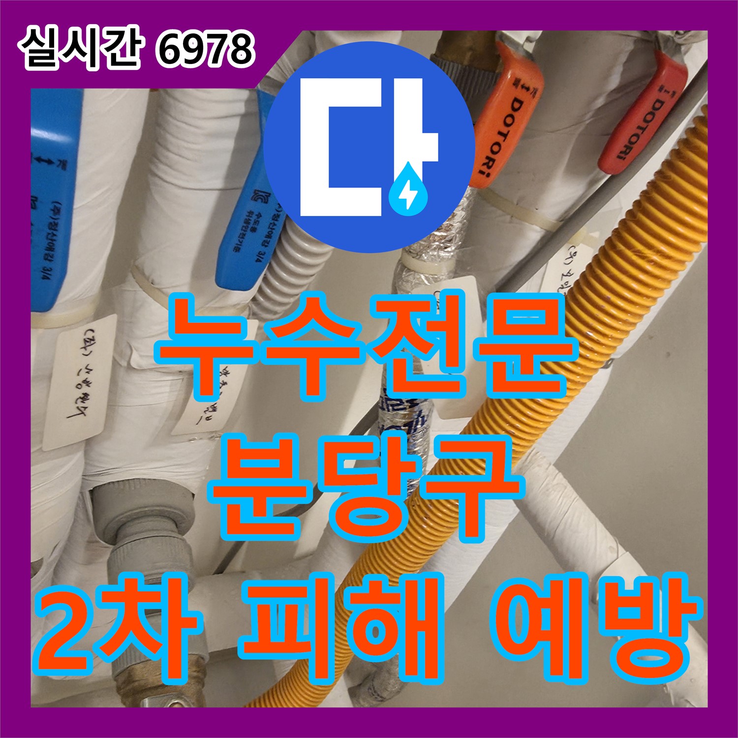 분당 누수전문, 아파트 화장실 천장 누수, 신속한 탐지로 2차 피해 예방