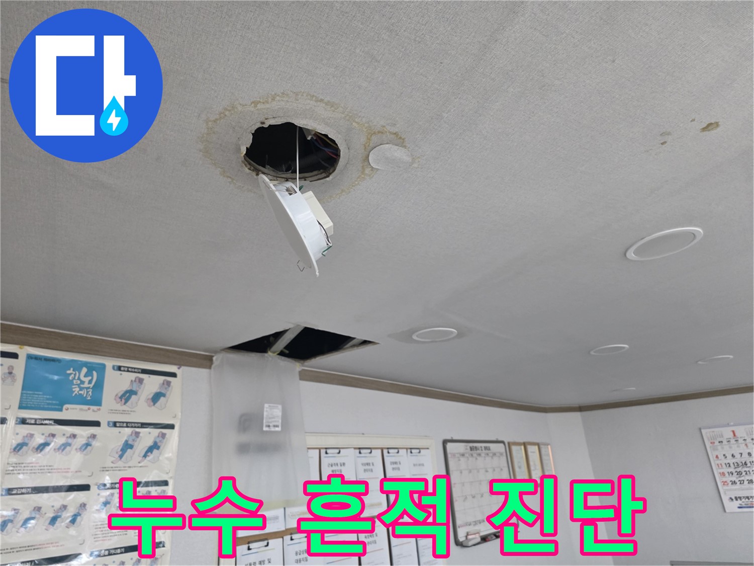 양천구 건물 - 천장 조명 주변 누수 흔적 초기 진단 - 조기 발견으로 피해 최소화