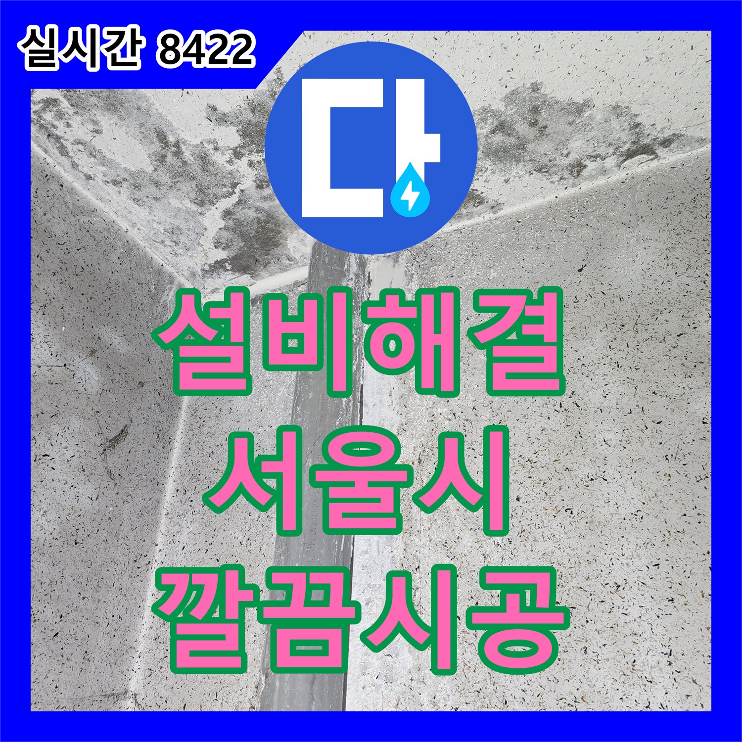 누수전문업체, 천장 벽면 곰팡이 누수, 재발 없이 완벽하게 잡는 노하우 금천구