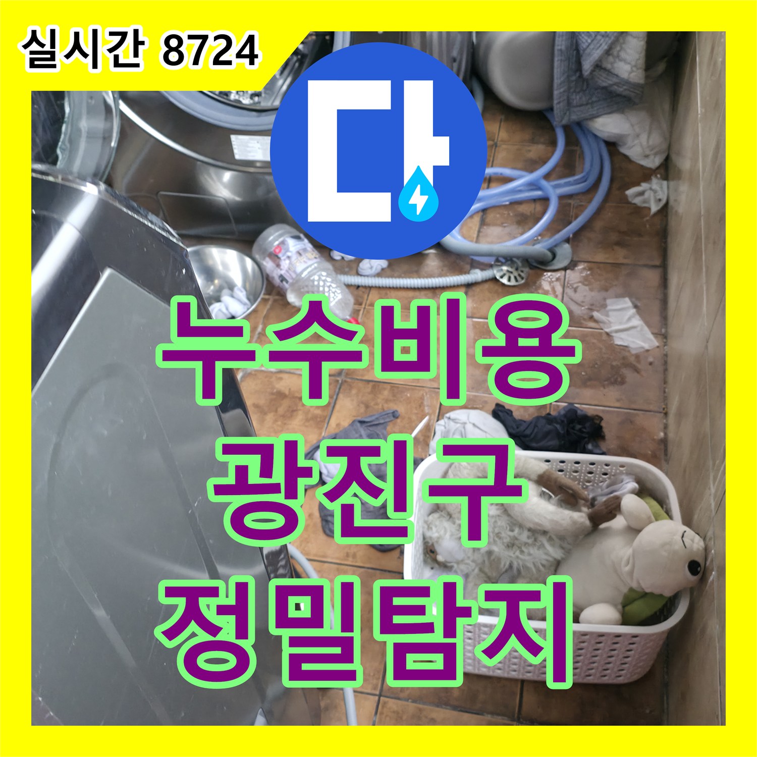 누수탐지비용, 천장 곰팡이와 물얼룩 발생 원인을 정밀하게 탐지하는 과정, 서울 광진구