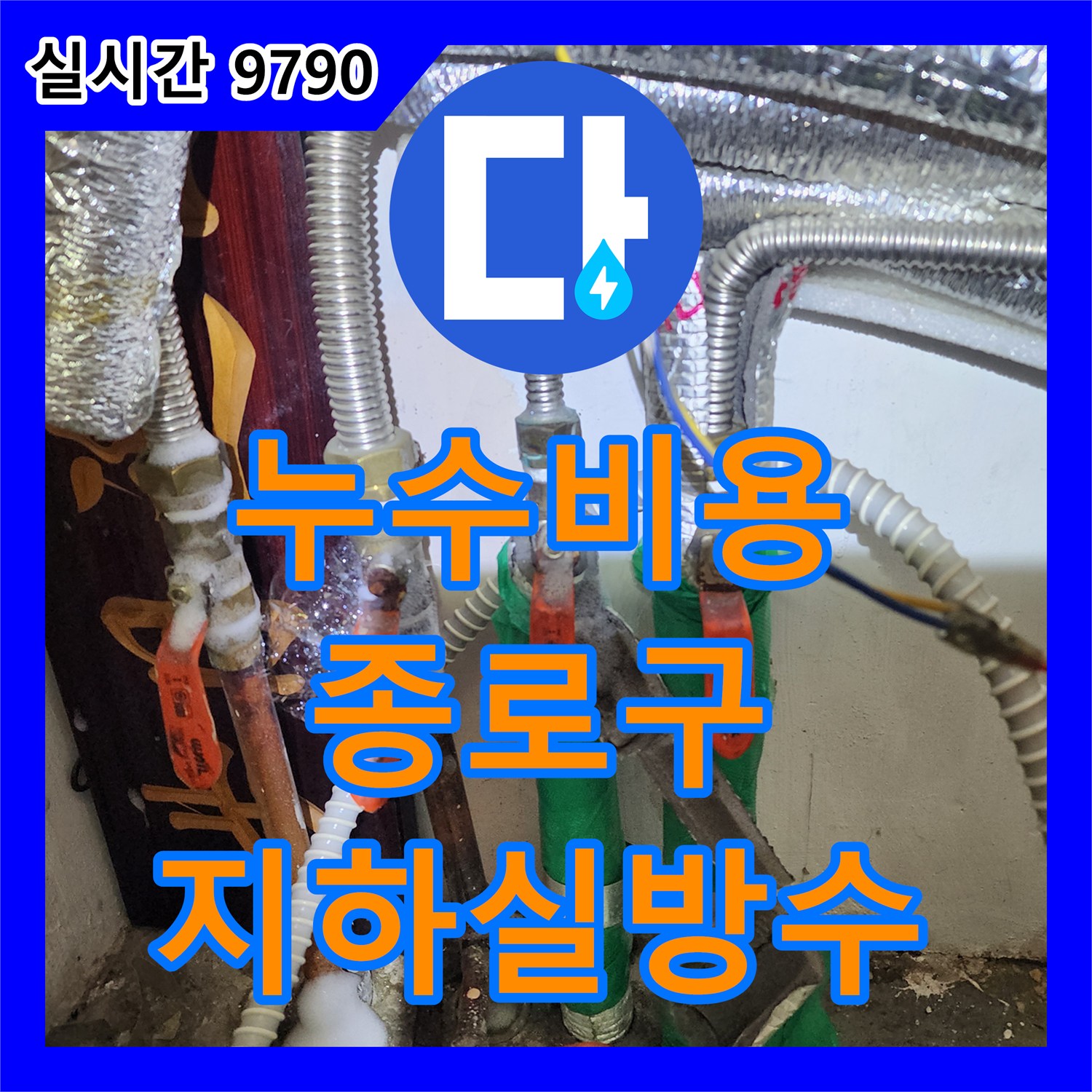 누수탐지비용, 서울 종로구 다세대주택 지하실 습기 및 곰팡이 문제 합리적인 비용으로 해결해 드립니다, 서울 종로구