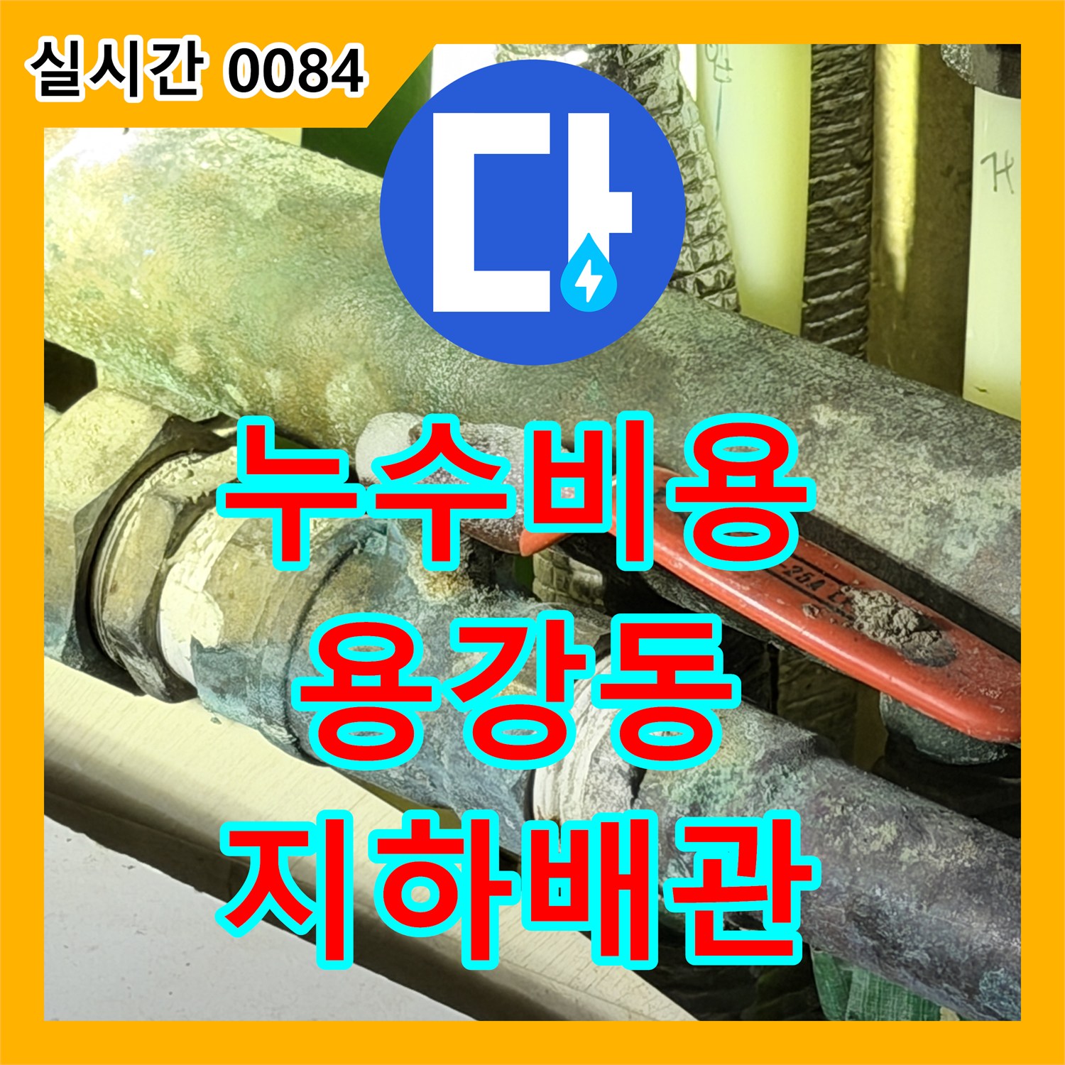 누수공사비용, 지하 매설 배관 누수로 인한 바닥 타일과 벽면 오염 문제를 첨단 장비로 해결하는 현장 마포구 용강동