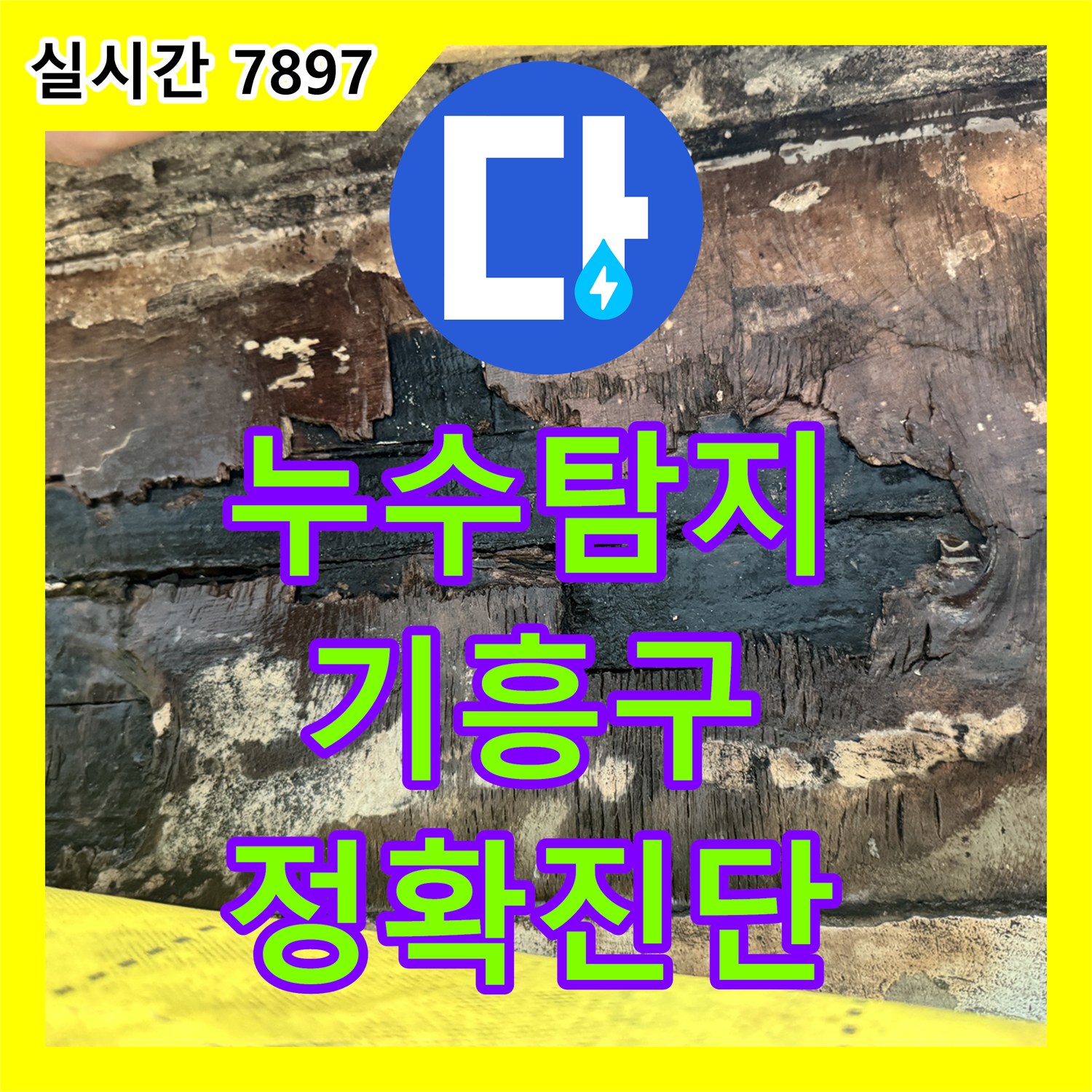 누수탐지, 바닥 마루 들뜸으로 인한 누수 문제, 어떻게 정밀하게 찾아내고 공사하는지, 경기 용인시 기흥구