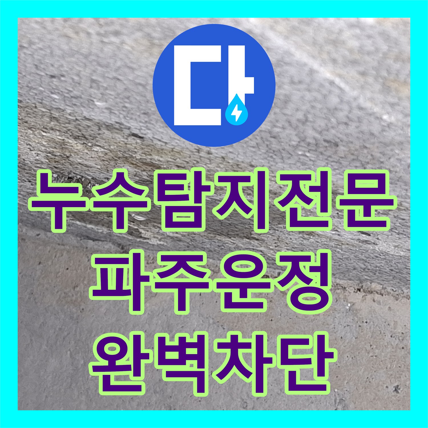 누수탐지전문 아랫집 화장실 천장 누수 원인을 정확히 분석해 해결한 경기 파주시 운정읍 사례