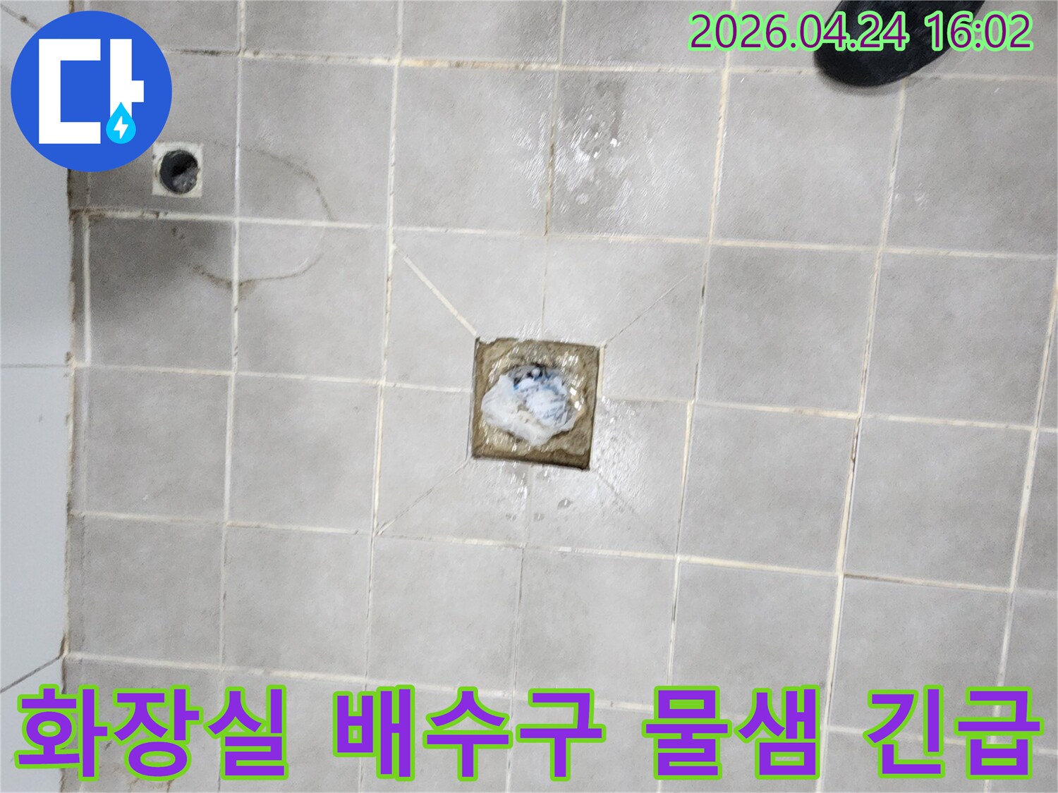 서대문구-화장실-바닥-배수구-주변-물샘-현상에-대한-긴급-조치-현장