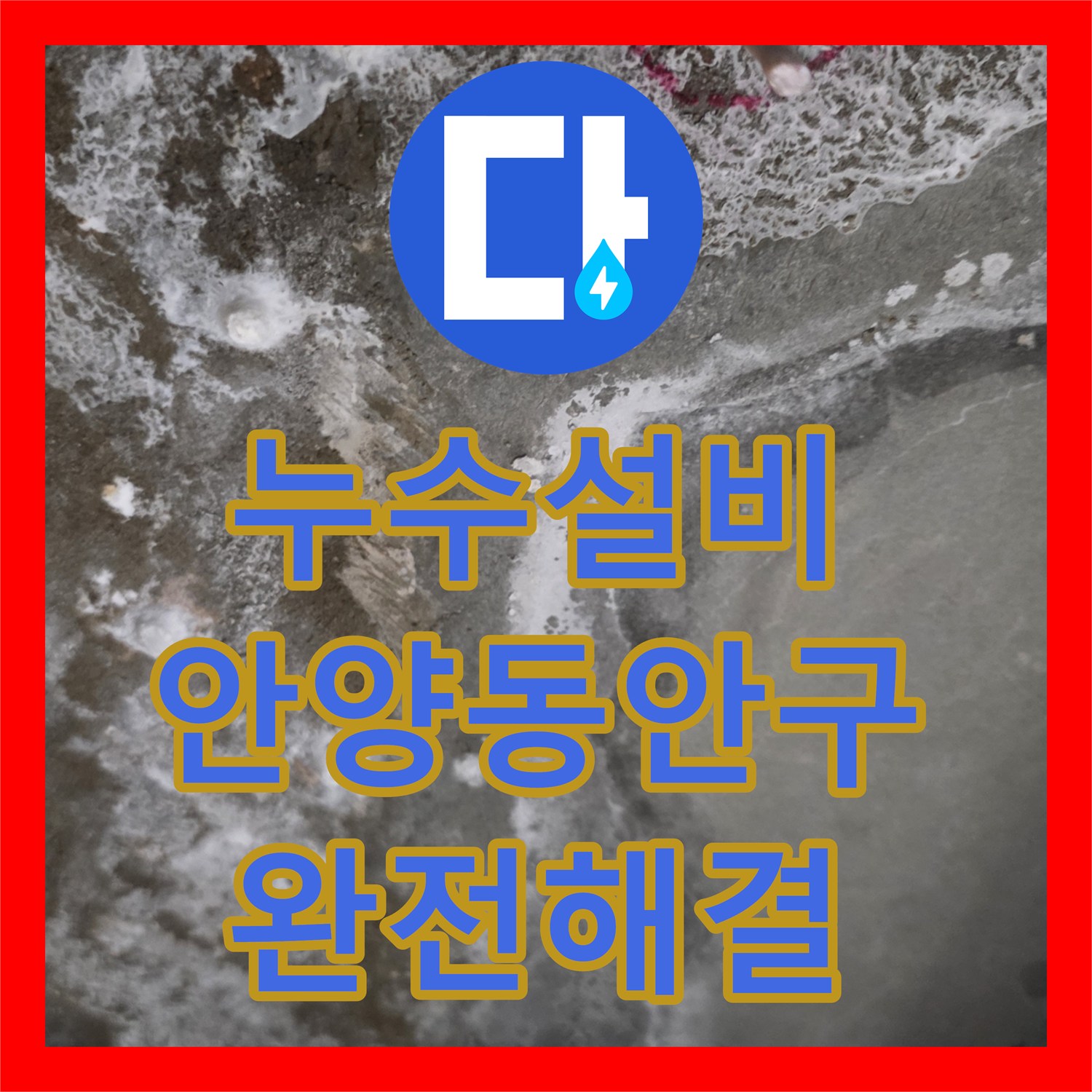 누수설비 아랫집 거실 천장 누수 원인을 공압 테스트로 찾아 보수한 안양시 동안구 사례