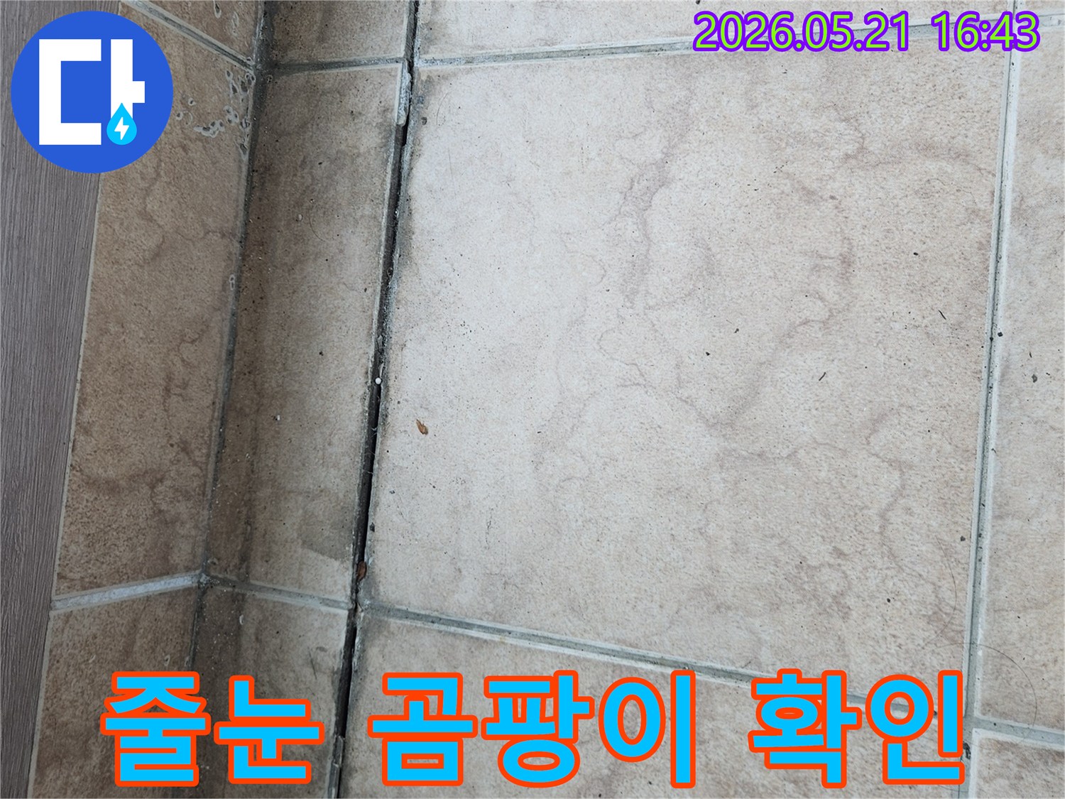 신북면-아파트-누수-현장-타일-줄눈-곰팡이-발생-원인-파악-물샘-징후