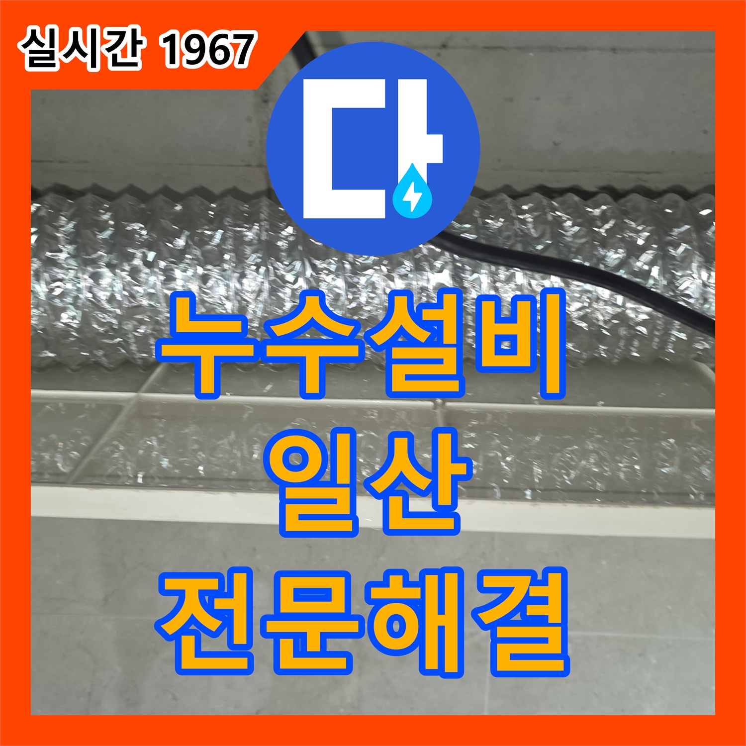 누수설비, 발생한 누수 문제, 전문적으로 탐지하고 공사했는지 일산 지역