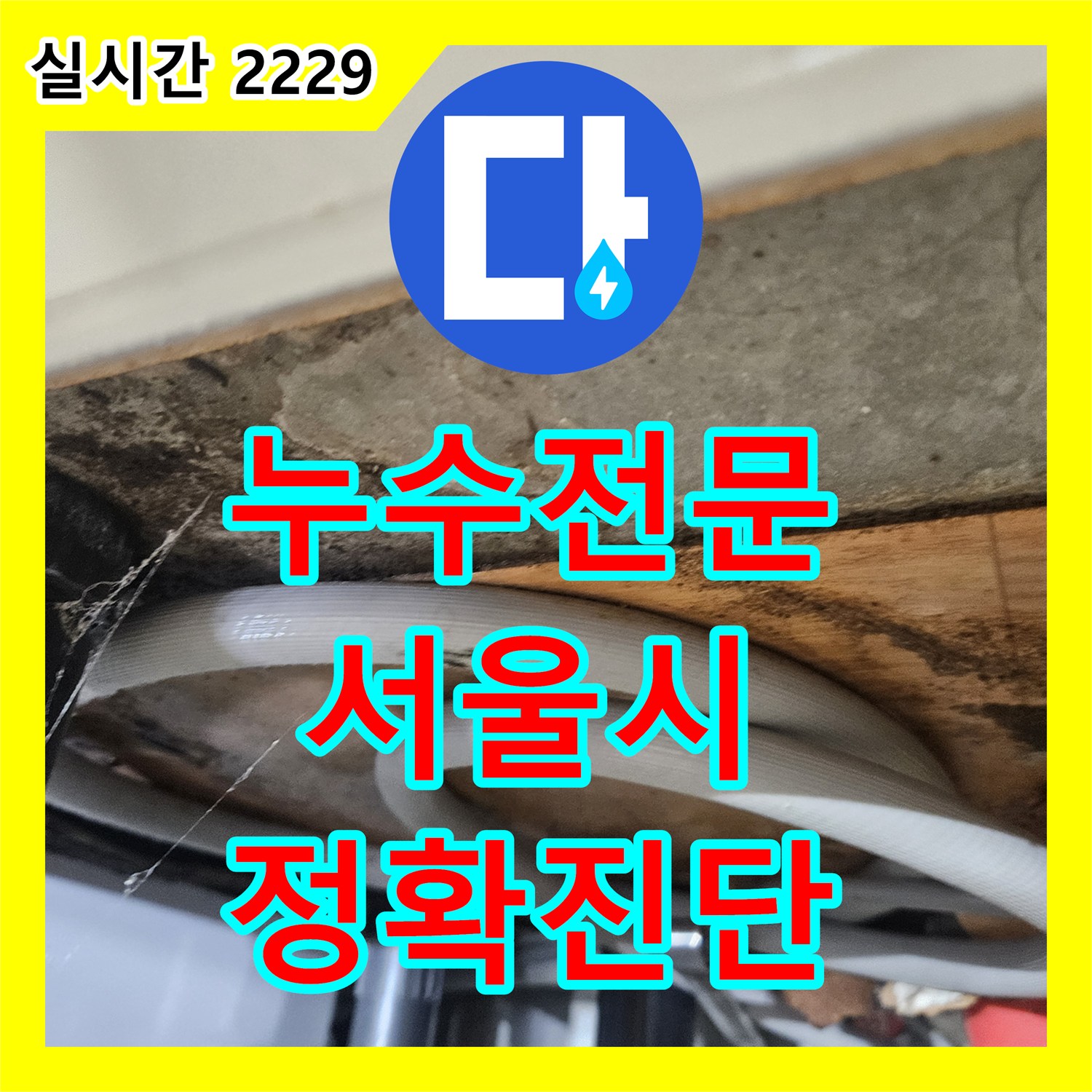 누수전문, 첨단 누수탐지 장비로 미세한 배관 누수까지 찾아낸 서울 중랑구