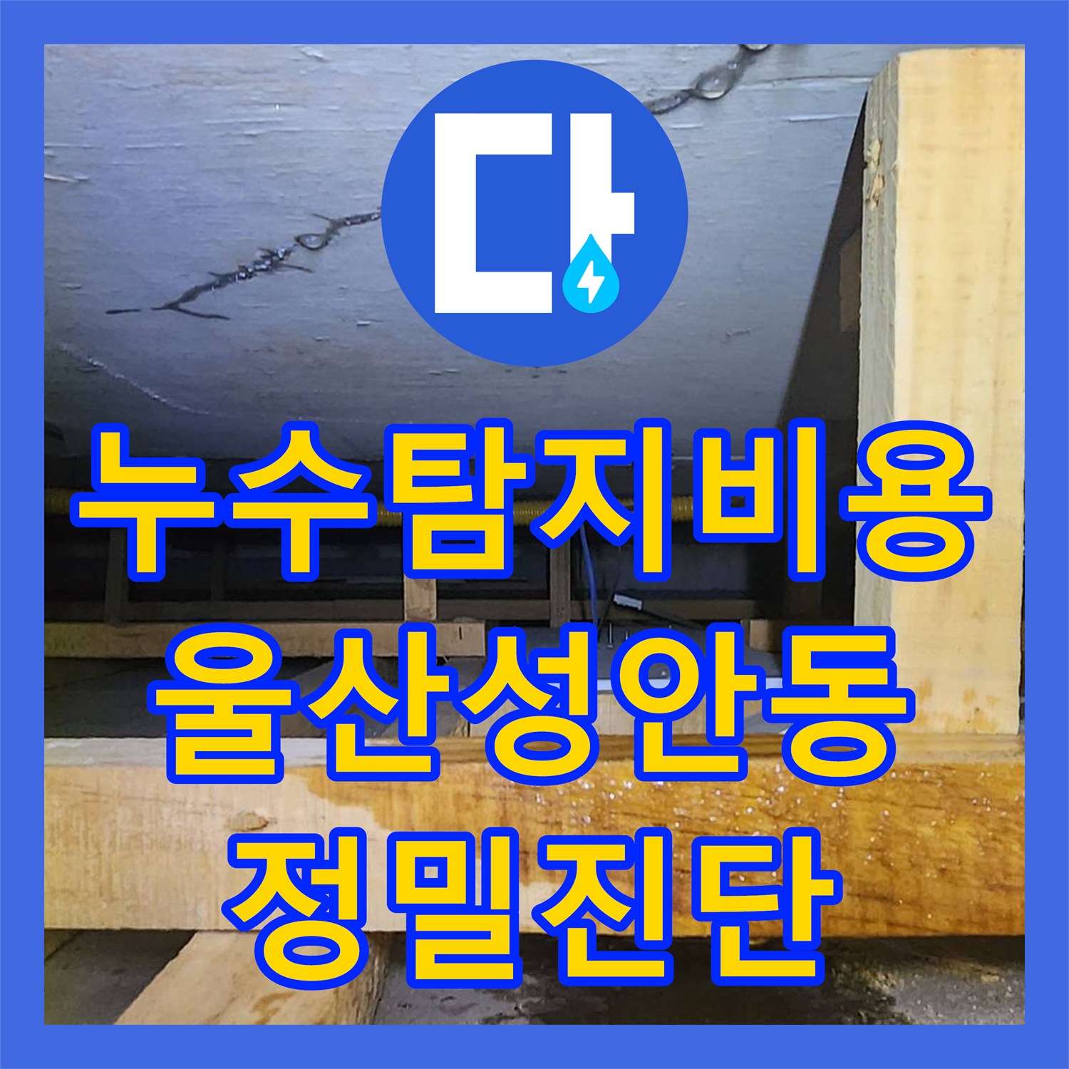 누수탐지비용 아끼는 정확한 하수 배관 역류 진단 과정 울산 중구 성안동