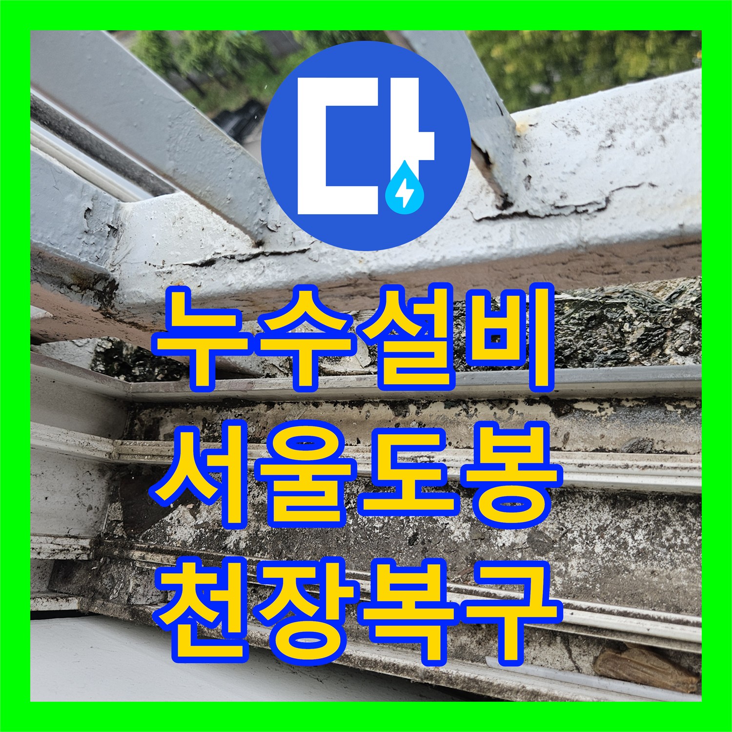 누수설비 서울 도봉구 아랫집 천장 물샘 해결을 위한 정밀 진단 및 시공