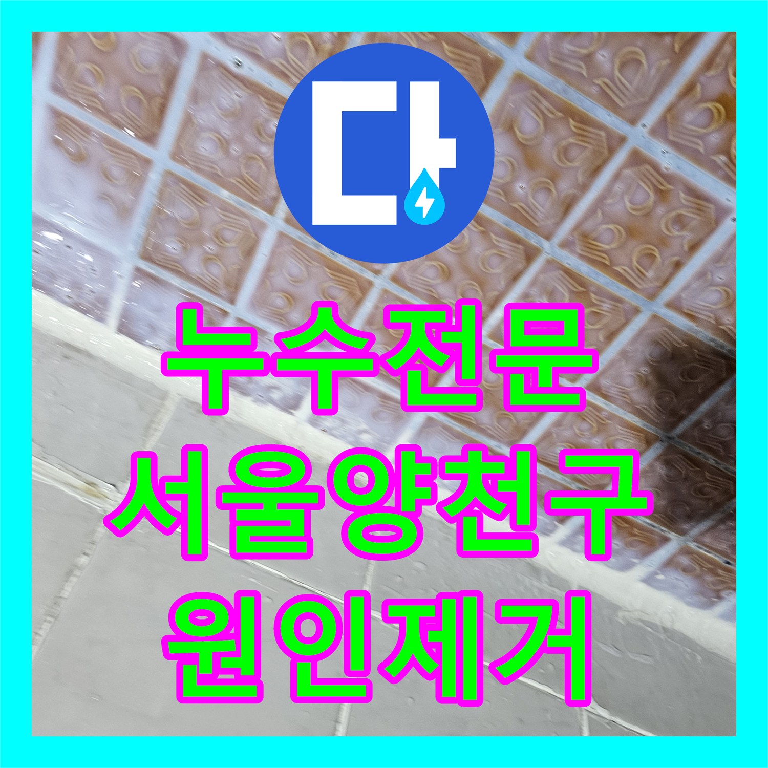 누수전문 외부 벽면 틈새 메움 작업과 욕실 공압 진단으로 마무리한 서울 양천구 사례