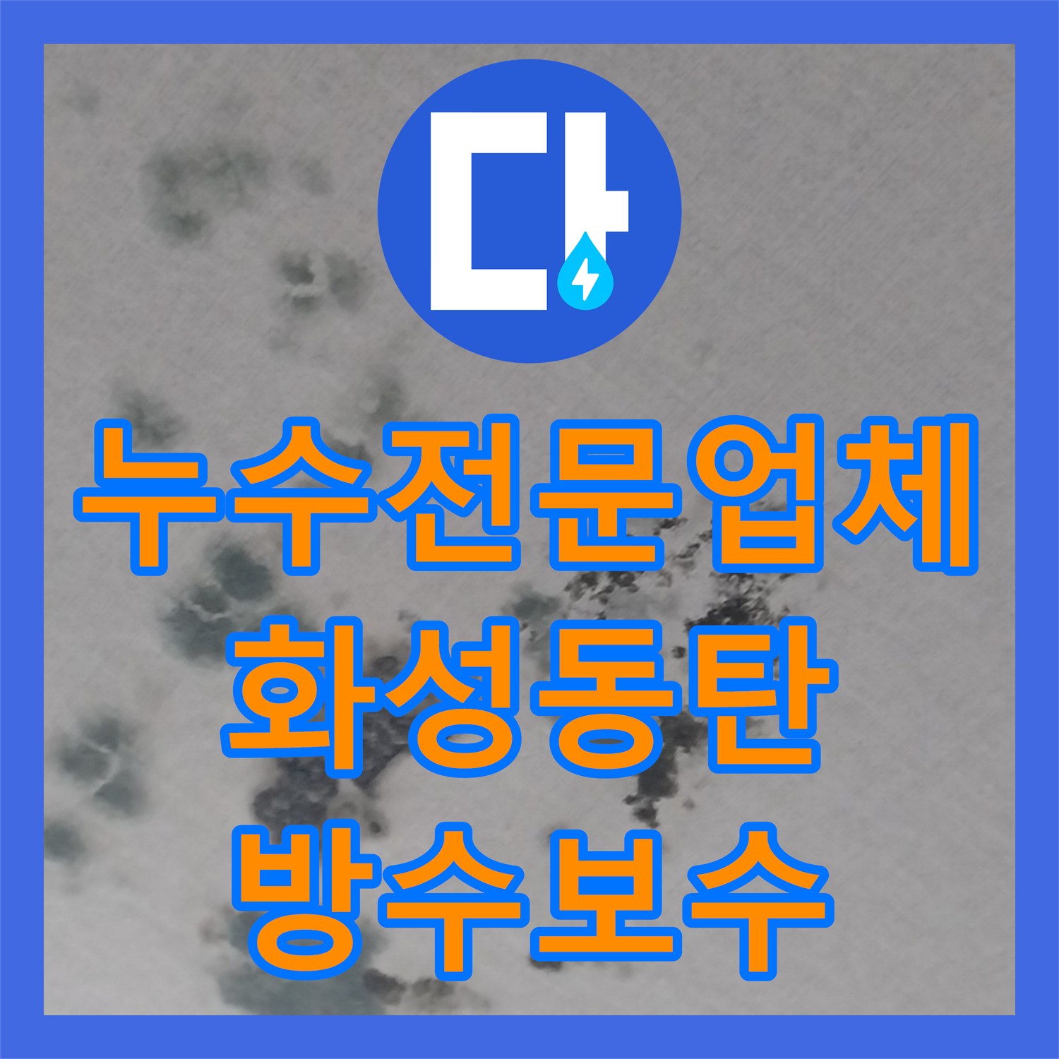 누수전문업체 옥상 난간 배수 불량으로 인한 거실 천장 누수 경기 화성시 동탄