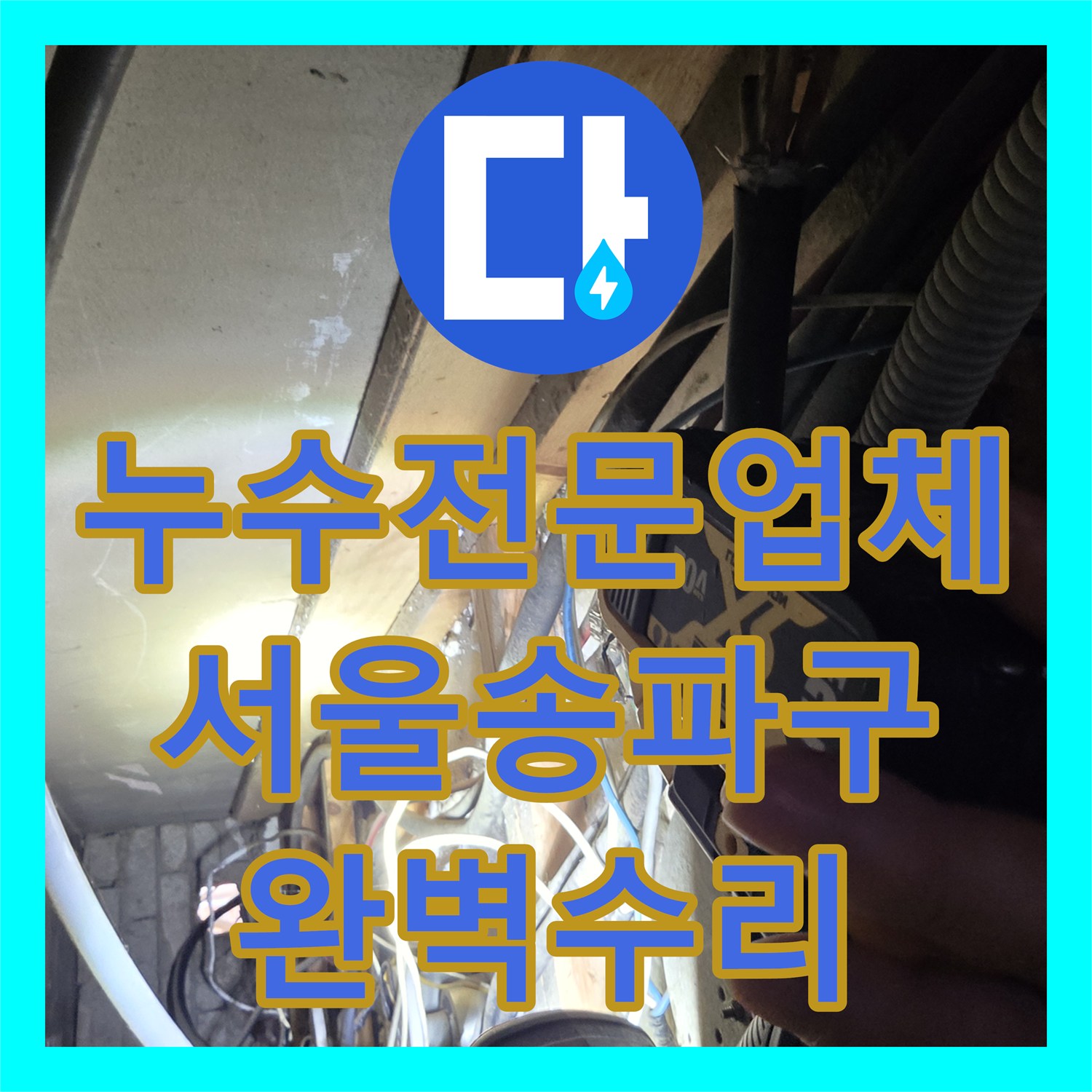 누수전문업체 상가주택 천장 곰팡이 원인 외부 배관 교체 서울 송파구