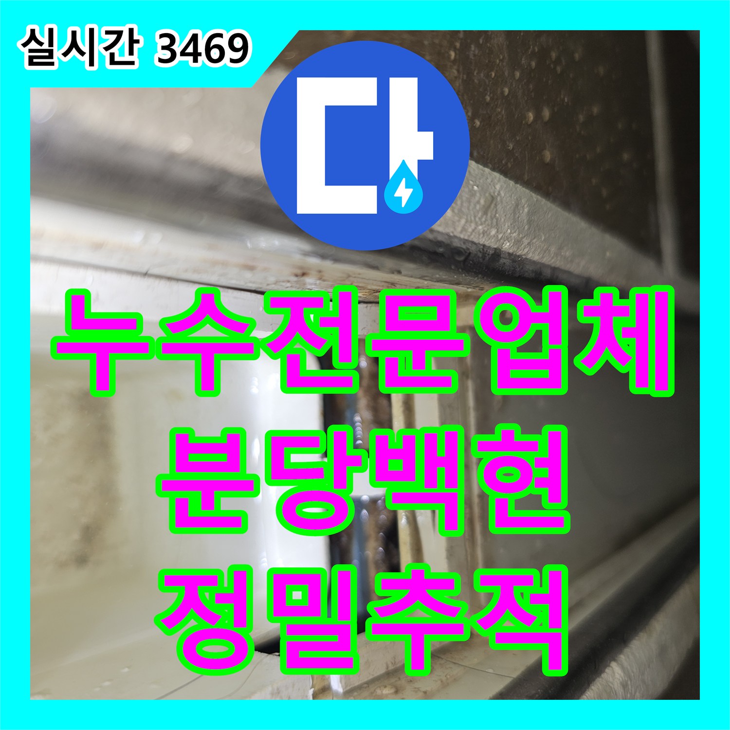 누수전문업체 정밀 진단으로 다세대 세대의 복합적인 누수 경로를 추적한 성남시 분당구 백현동 사례