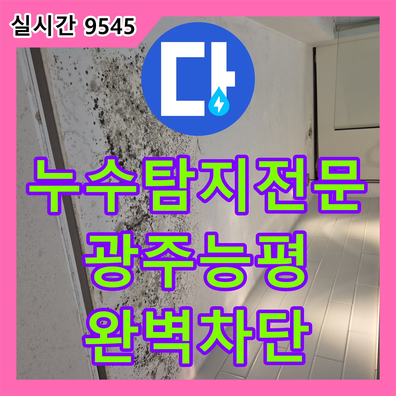 누수탐지전문 아메리칸 스탠다드 변기 결함과 욕실 방수층 보수로 누수를 잡은 경기 광주시 능평동 현장